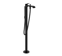 hansgrohe Vivenis rubinetto vasca installazione a pavimento, miscelatore monocomando, 75445670, Vivenis nero opaco [Rubinetteria Bagno > Rubinetteria Vasca]