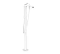 hansgrohe Vivenis rubinetto vasca installazione a pavimento, miscelatore monocomando, 75445700, Vivenis bianco opaco [Rubinetteria Bagno > Rubinetteria Vasca]