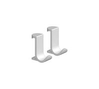 hansgrohe WallStoris Gancio per asciugamani largo , 27914, Colorazione: bianco opaco - 27914700