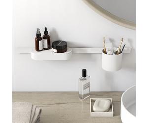 hansgrohe WallStoris set accessori bagno, 27968700, WallStoris bianco opaco [Accessori Bagno > Set di accessori da bagno]