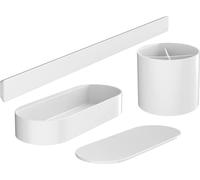 hansgrohe Set bagno WallStoris , 27968, Colorazione: bianco opaco - 27968700