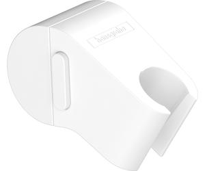 hansgrohe WallStoris support de pomme de douche à poussoir, 27917700, 27917700, Colorazione: bianco opaco