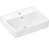 hansgrohe Xanuia Q lave-mains, 1 trou de robinetterie, avec trop-plein, 500x390mm, blanc, SmartClean, 61008450, 61008450