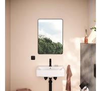 hansgrohe Xarita Lite Q miroir, éclairage LED horizontal, 500x30x700mm, interrupteur mural, 54956670, 54956670, Colorazione: nero opaco