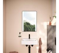 Hansgrohe Xarita Lite Q specchio, illuminazione LED verticale, 500x30x700mm, sensore IR, 54974, Colorazione: nero opaco