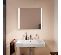 Hansgrohe Specchio Xarita Lite Q LED verticale, sensore IR, 800x30x700 mm, Bianco opaco