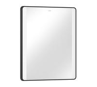 Hansgrohe Xarita Lite Q specchio 60x70 cm rettangolare con illuminazione nero 54962670