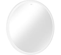 Hansgrohe Xarita Lite S specchio 90x90 cm rotonda con illuminazione con tappetino riscaldante bianco 54980700