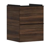 Hansgrohe Xelu Q armadietto 48x49.5x60.5 cm sottolavabo sospeso nero-noce 54022670