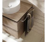 hansgrohe Xelu Q barra portasciugamani per mobile sottolavabo, 54143000, Xelu Q cromo [Mobili da Bagno > Accessori per Mobili da Bagno]