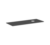 Mobile Lavabo Bagno Hansgrohe Xelu Q 1 foro a destra per lavabo ø 32 mm 1360x550mm Grigio Diamant...