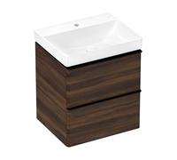 hansgrohe Xelu Q lavabo, suspendu, sans trop-plein, 600x480mm, blanc, 61016450, 61016450, Colorazione: Bianco/con foro per rubinetto