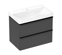 hansgrohe Xelu Q lavabo, suspendu, sans trop-plein, 800x480mm, blanc, 61020450, 61020450, Colorazione: Bianco/con foro per rubinetto