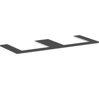 Hansgrohe Xelu Q piano sopra armadietto 136x55 cm grigio 54099910