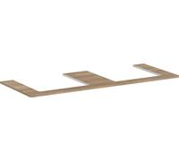 Hansgrohe Xelu Q piano sopra armadietto 136x55 cm rovere 54099230