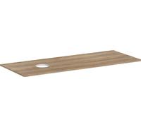 Hansgrohe Xelu Q piano sopra armadietto 136x55 cm rovere 54116230