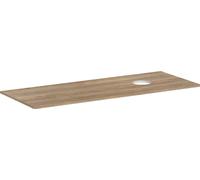 Hansgrohe Xelu Q piano sopra armadietto 136x55 cm rovere 54117230