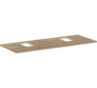 Hansgrohe Xelu Q piano sopra armadietto 136x55 cm rovere 54125230
