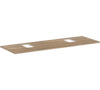 Hansgrohe Xelu Q piano sopra armadietto 156x55 cm rovere 54126230