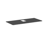 hansgrohe Xelu Q Console avec découpe au centre, 1180x550, pour vasque à poser, avec trou pour robinet, 54122910, 54122910, Colorazione: Grigio diamante opaco