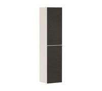 hansgrohe Xevolos E Armoire haute, charnière de porte à gauche, 400x360x1760mm, 54219660, 54219660, Colorazione: Corpo beige sabbia opaco, frontale tessuto grigio scuro
