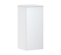 hansgrohe Xevolos E Armoire mi-haute, charnière de porte à droite, 400x360x890mm, 54215320, 54215320, Colorazione: Carcassa bianco opaco, frontale bianco metallizzato