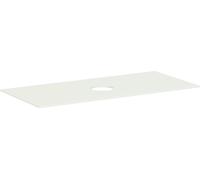 hansgrohe Xevolos E Console 1180/550 avec découpe au centre pour vasque à poser sans trou de robinetterie, 54330780, 54330780, Colorazione: Beige sabbia opaco