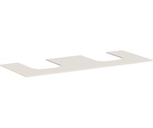 hansgrohe Xevolos E Console, 2 découpes, 1370x550mm, pour vasque à poser, 54207780, 54207780, Colorazione: Beige sabbia opaco