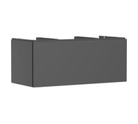 hansgrohe Xilesa E meuble sous-lavabo, 1 tiroir, pour console découpe au centre, 1180x550x500mm, 54267760, 54267760, Colorazione: Grigio ardesia opaco