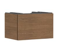 hansgrohe Xilesa E meuble sous-lavabo, 1 tiroir, pour console découpe au centre, 780x550x500mm, 54265550, 54265550, Colorazione: Quercia cashmere
