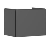 hansgrohe Xilesa E meuble sous-lavabo pour lavabos, 1 tiroir, 630x470x500mm, 54255760, 54255760, Colorazione: Grigio ardesia opaco