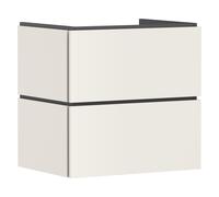 hansgrohe Xilesa E meuble sous-lavabo pour lavabos, 2 tiroirs, 630x470x620mm, 54256780, 54256780, Colorazione: Beige sabbia opaco