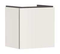 hansgrohe Xilesa E Meuble sous-lavabo pour lave-mains, 1 tiroir, 480x380x500mm, 54247780, 54247780, Colorazione: Beige sabbia opaco