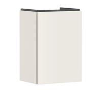 hansgrohe Xilesa E Meuble sous-lavabo pour lave-mains, charnière de porte à droite, 430x330x620mm, 54246780, 54246780, Colorazione: Beige sabbia opaco