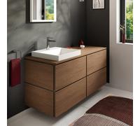 hansgrohe Xilesa E mobile per top, 4 scomparti estraibili, 54306550, Xilesa E [Mobili da Bagno > Mobili Lavabo]