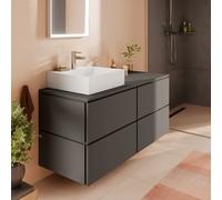 hansgrohe Xilesa E mobile per top, 4 scomparti estraibili, 54306760, Xilesa E [Mobili da Bagno > Mobili Lavabo]