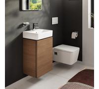 hansgrohe Xilesa E Meuble sous-lavabo pour lave-mains, charnière de porte à gauche, 430x330x620mm, 54245550, 54245550, Colorazione: Quercia cashmere