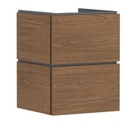 Hansgrohe Mobile sottolavabo Xilesa E – 2 scomparti estraibili – 480×470×620 mm – Quercia Cashmere