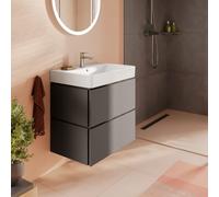 Hansgrohe Xilesa E armadietto 68x47x62 cm sottolavabo sospeso grigio 54295760
