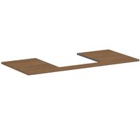 Hansgrohe Xilesa E piano sopra armadietto 118x55 cm rovere 54271550