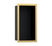 hansgrohe XtraStoris Individual Niche murale noir mat avec cadre design 300x150x100 mm, 56095990, 56095990, Colorazione: Ottica in oro lucido