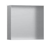 hansgrohe XtraStoris Minimalistic nicchia a muro senza cornice 300x300x100 mm, 56073; colorazione: acciaio inossidabile spazzolato