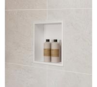 hansgrohe XtraStoris Original nicchia a parete con cornice, 300x70x300mm, 56093, Colorazione: Bianco opaco