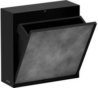 Hansgrohe XtraStoris Rock secchio della spazzatura 4 l nero 56089670