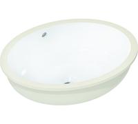 Lavabo sottopiano Hansgrohe Xuniva D, SmartClean, con sfioratore, senza foro per rubinetto, 500x400 mm, bianco, 61048450 - 61048450