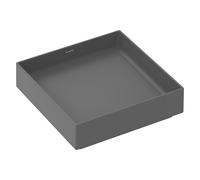 hansgrohe Xuniva evo E vasque à poser 400/400, sans trou de robinetterie ni trop-plein, 60324760, 60324760, Colorazione: Grigio ardesia opaco