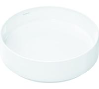 hansgrohe Xuniva evo S lavabo à poser 400/400, sans trou de robinetterie ni trop-plein, SmartClean, HygieneEffect, blanc, 63005450, 63005450