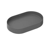 hansgrohe Xuniva Evo U lavabo da appoggio, 60325760, Xuniva Evo U grigio ardesia opaco [Lavabi > Lavabi da Appoggio]