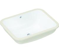 Hansgrohe Xuniva Q lavabo sottopiano, SmartClean, con troppopieno, senza foro per rubinetto, 500x400mm, bianco, 61052450 - 61052450