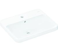 Hansgrohe Xuniva Q lavabo da incasso, SmartClean, con troppopieno, 1 foro per rubinetto, 550x450mm, bianco, 61068450